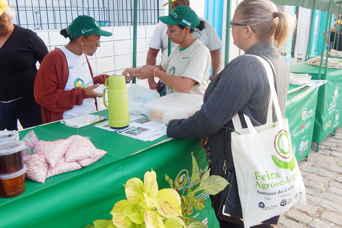 Santana do Cariri recebe sua primeira Feira Agroecológica